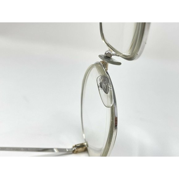 Bausch & Lomb Eyeglasses Vogue D'Or by  1/20 10K GF White Gold  516 656 []14 135 - Picture 7 of 12